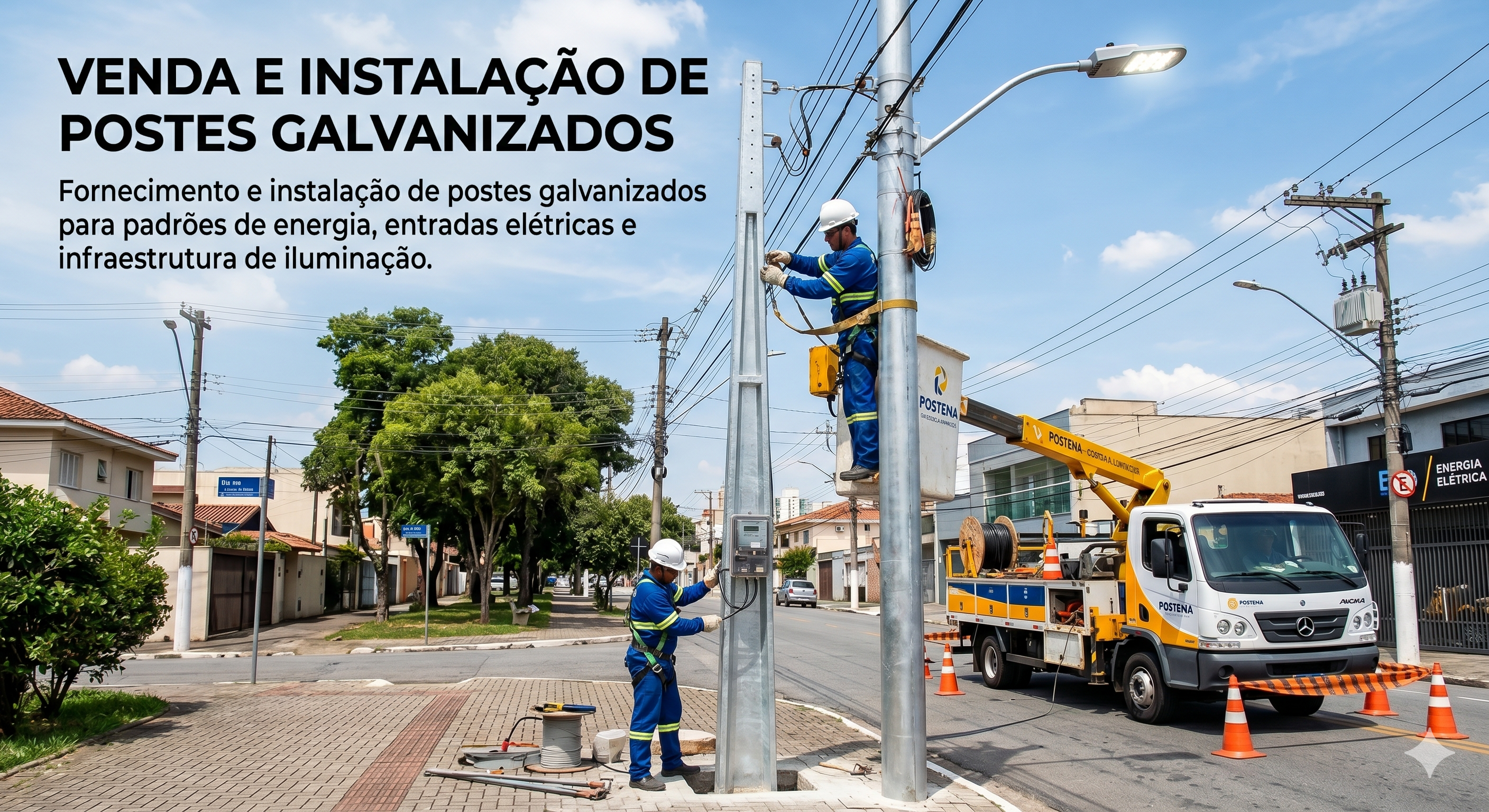 Postes Galvanizados